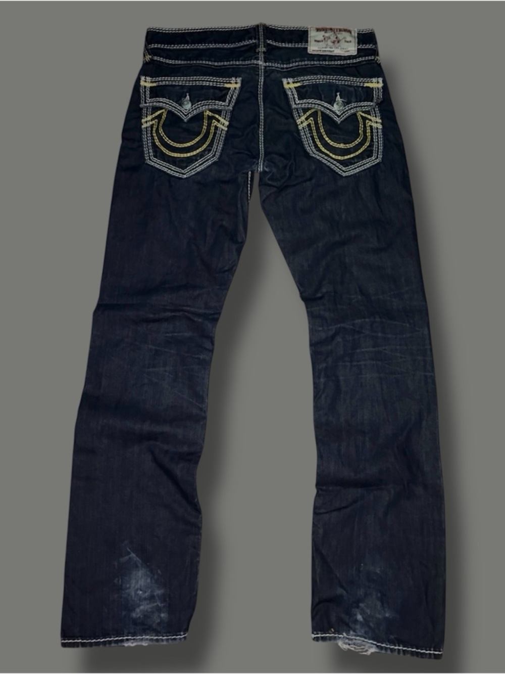 Dark Blue True Religion Jeans Mega T